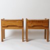 Pair of Regain bedside tables, 1970